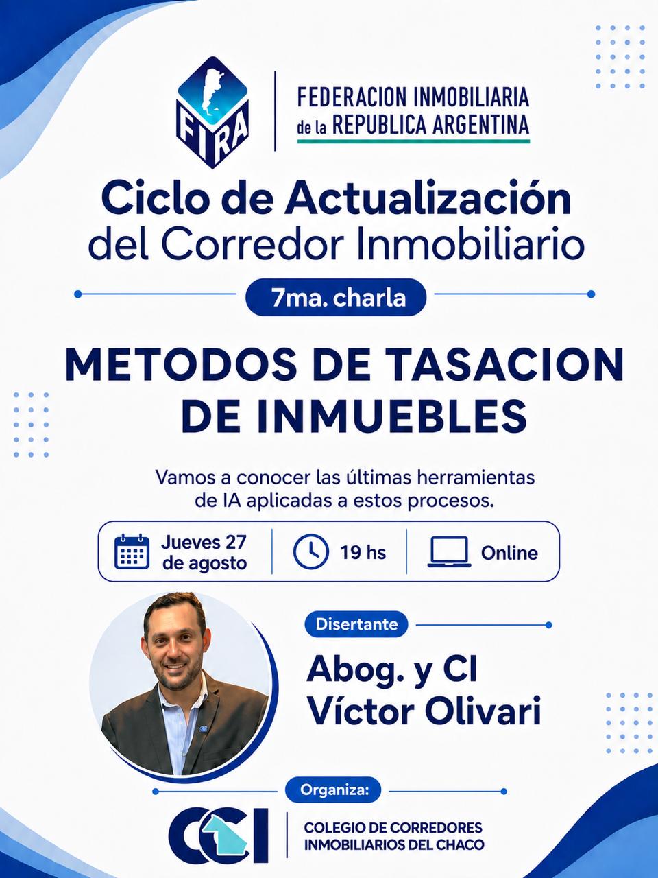 10ma Capacitacion Fira, MÉTODOS DE TASACIÓN Y VALUACIÓN DE INMUEBLES | PARTE 2