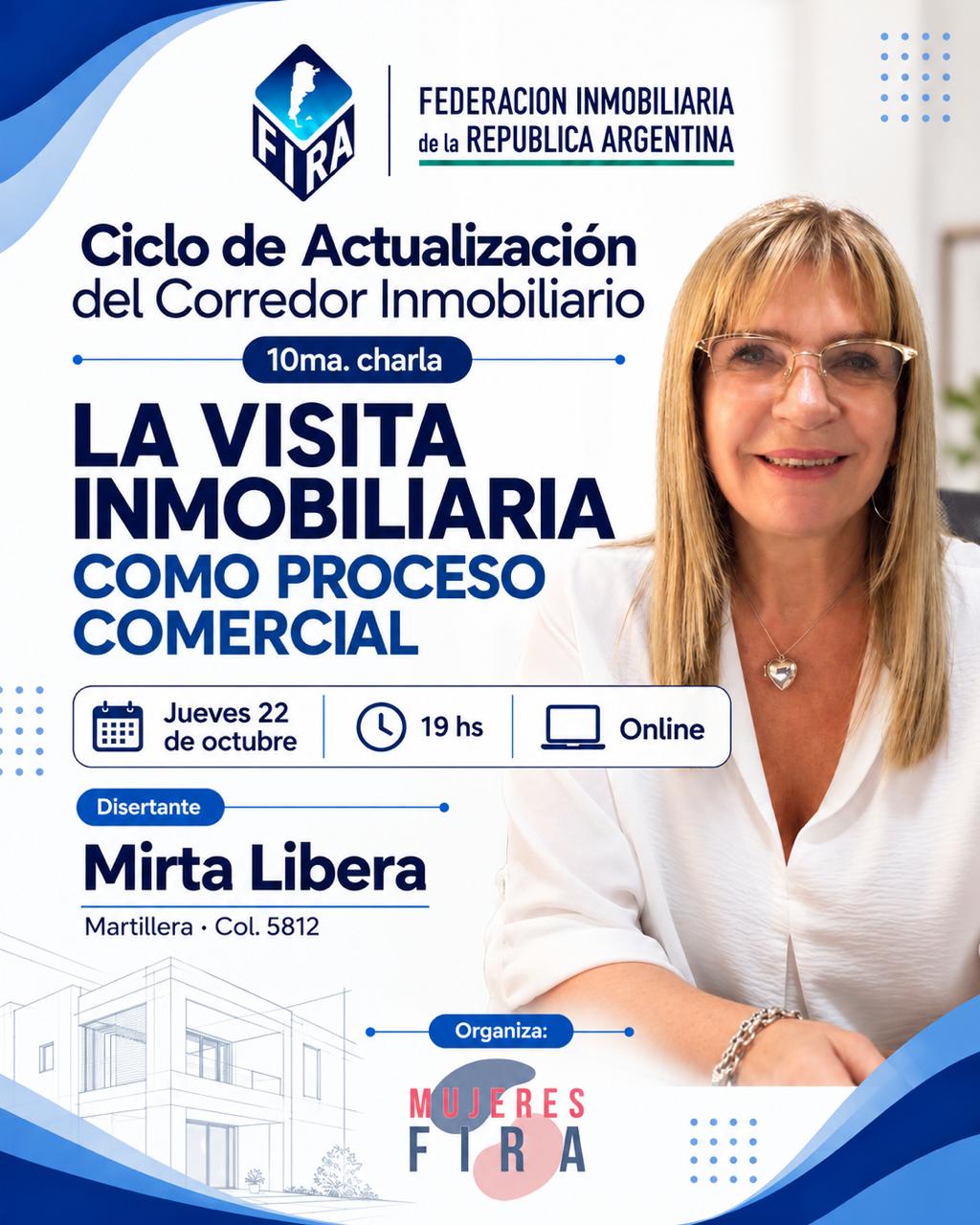 12va Capacitacion Fira, La visita Inmobiliaria com proceso Comercial